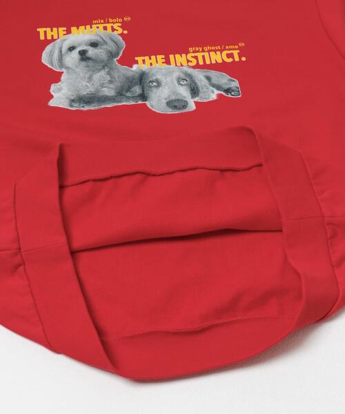 SENSE OF PLACE by URBAN RESEARCH（センスオブプレイスバイアーバンリサーチ）の「Dog graphic crew-neck Sweat（スウェット・メンズ・レッド/オートミール/ブラック・MEDIUM/LARGE）」の15枚目の写真