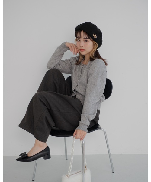 JUMELLE（ジュメロ）の「trad beret（ハンチング/ベレー帽・レディース・ブラック・FREE）」の20枚目の写真