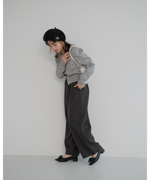 JUMELLE（ジュメロ）の「trad beret（ハンチング/ベレー帽・レディース・ブラック・FREE）」の17枚目の写真