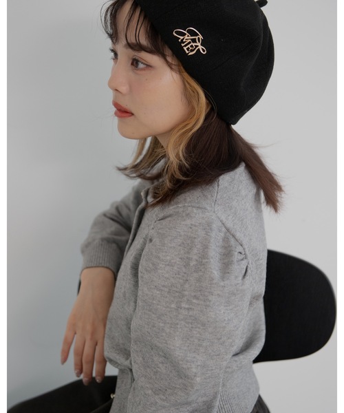 JUMELLE（ジュメロ）の「trad beret（ハンチング/ベレー帽・レディース・ブラック・FREE）」の13枚目の写真