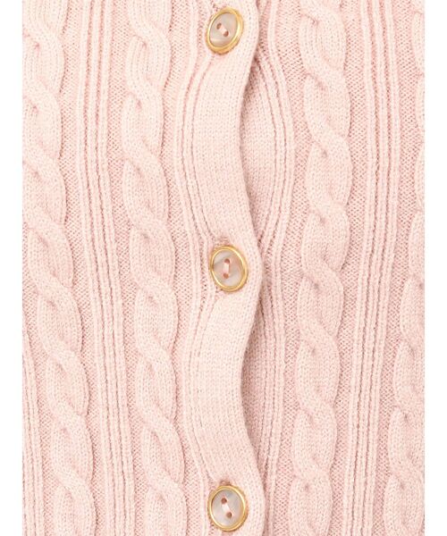 dazzlin（ダズリン）の「ミニケーブルスクエアニットトップス（ニット/セーター・レディース・アイボリー/ブルー/ピンク/ブラック・FREE）」の17枚目の写真