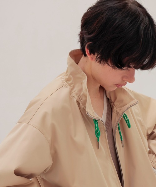 DRESSLAVE(ドレスレイブ)の「memory double satin blouson(メモリーダブルサテンブルゾン)(ブルゾン・レディース・ホワイト/ベージュ・38)」の6枚目の写真