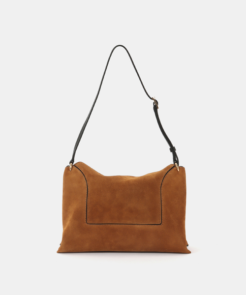 journal standard L'essage(ジャーナルスタンダードレサージュ)の「【WANDLER/ワンドラー】 Penelope Slouch Bag Suede:ショルダーバッグ(ショルダーバッグ・レディース・ブラウン・FREE)」の3枚目の写真