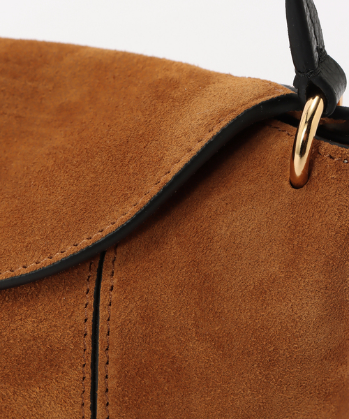 journal standard L'essage(ジャーナルスタンダードレサージュ)の「【WANDLER/ワンドラー】 Penelope Slouch Bag Suede:ショルダーバッグ(ショルダーバッグ・レディース・ブラウン・FREE)」の8枚目の写真