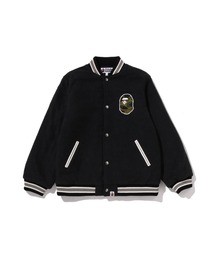 A BATHING APE | 1ST CAMO APE HEAD VARSITY JACKET(スタジャン)