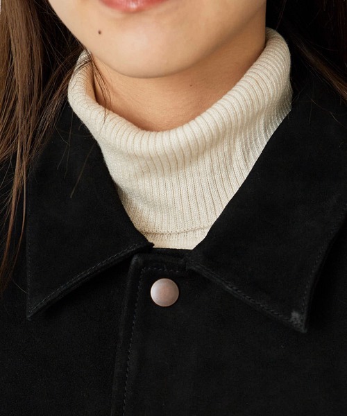 Johnbull（ジョンブル）の「Johnbull/ジョンブル レザー ブルゾンジャケット ゴートスウェードレザー（ブルゾン・メンズ・ブラック・M/L）」の15枚目の写真