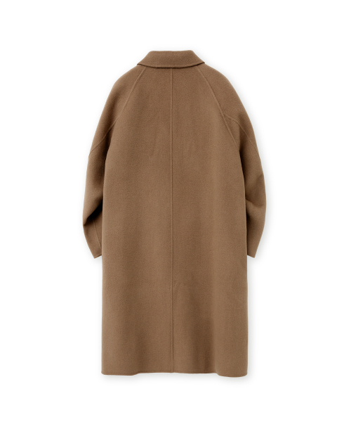 BROWNYARD(ブラウンヤード)の「Wハンドメイドバルマカンコート、モカ(チェスターコート・レディース・その他・1/2)」の2枚目の写真