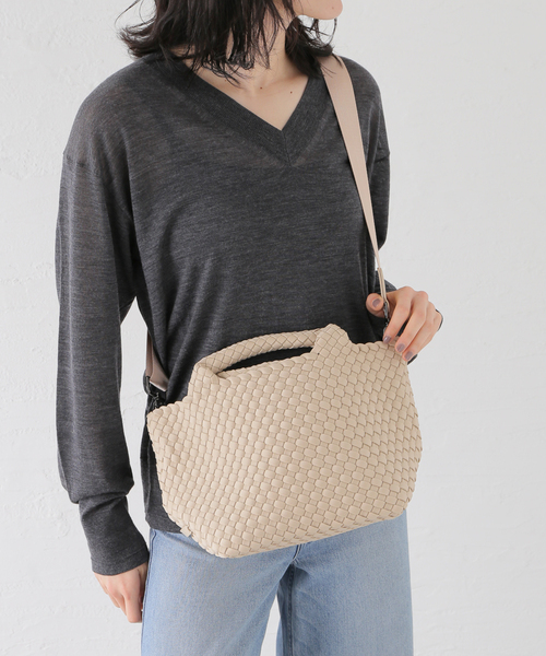 IENA（イエナ）の「NAGHEDI/ナゲディ St Barths small Tote トートバッグ SN03012LD（トートバッグ・レディース・アイボリー・FREE）」の2枚目の写真