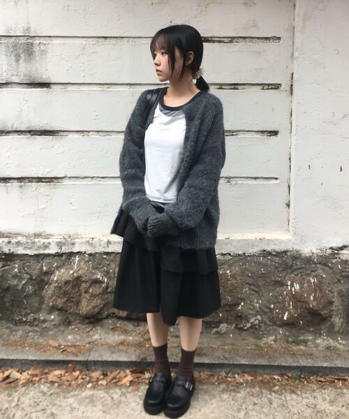 CESTI(セスティ)の「ベーグルラウンドTストラップローファー (ブラック)(ローファー・レディース・ブラック・22.5cm/23cm/23.5cm/24cm/24.5cm/25cm)」の8枚目の写真