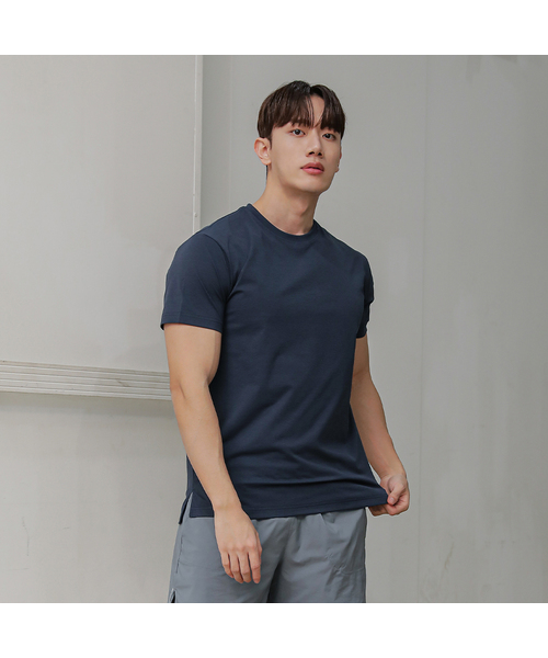 MALDEN(モールデン)の「エアリーズ無地半袖Tシャツ(Tシャツ/カットソー・メンズ・ブラック/クリーム/ホワイト/ネイビー・X-LARGE/LARGE/MEDIUM/SMALL)」の1枚目の写真