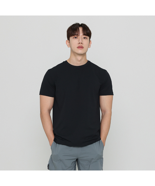 MALDEN(モールデン)の「エアリーズ無地半袖Tシャツ(Tシャツ/カットソー・メンズ・ブラック/クリーム/ホワイト/ネイビー・X-LARGE/LARGE/MEDIUM/SMALL)」の3枚目の写真