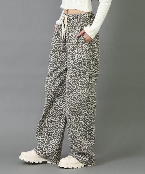 ANAP（アナップ）の「マルチパターン ワイド イージー パンツ（その他パンツ・レディース・ブラック/ベージュ/ブラウン・F）」の14枚目の写真