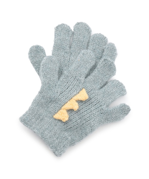petit main（プティマイン）の「アソートモチーフ手袋（手袋・キッズ・アイボリー/ライトグリーン/ネイビー/ベージュ・M/S）」の3枚目の写真