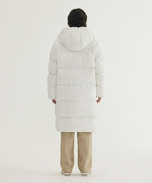 COVERNAT（カバーナット）の「CIVIC RDS LONG DOWN JACKET（ダウンジャケット/コート・メンズ・ライトグレー/アイボリー/ブラック・XX-LARGE/X-LARGE/LARGE/MEDIUM/SMALL/X-SMALL）」の20枚目の写真