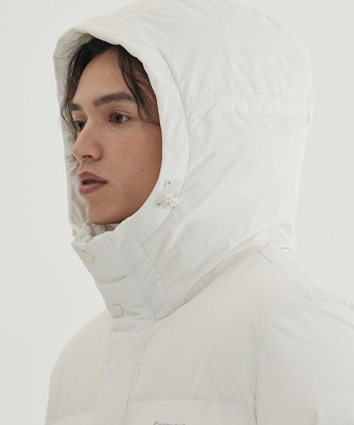 COVERNAT（カバーナット）の「CIVIC RDS LONG DOWN JACKET（ダウンジャケット/コート・メンズ・ライトグレー/アイボリー/ブラック・XX-LARGE/X-LARGE/LARGE/MEDIUM/SMALL/X-SMALL）」の21枚目の写真
