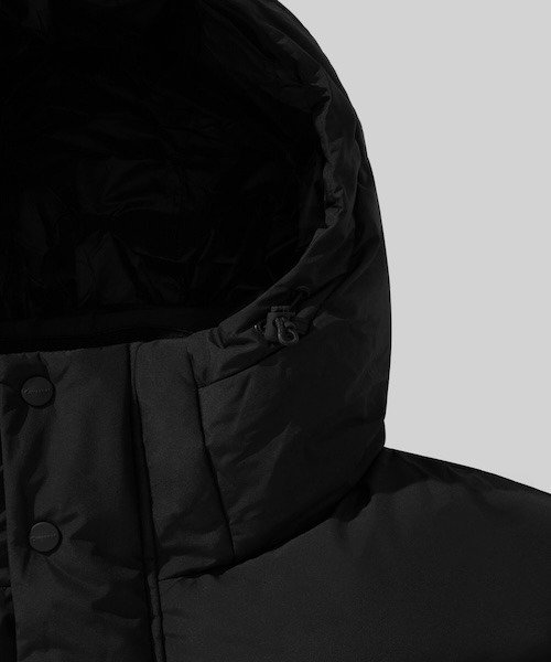 COVERNAT（カバーナット）の「CIVIC RDS LONG DOWN JACKET（ダウンジャケット/コート・メンズ・ライトグレー/アイボリー/ブラック・XX-LARGE/X-LARGE/LARGE/MEDIUM/SMALL/X-SMALL）」の9枚目の写真