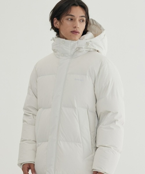 COVERNAT（カバーナット）の「CIVIC RDS LONG DOWN JACKET（ダウンジャケット/コート・メンズ・ライトグレー/アイボリー/ブラック・XX-LARGE/X-LARGE/LARGE/MEDIUM/SMALL/X-SMALL）」の4枚目の写真