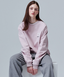MALOUPE（マロップ）の「5305 起毛ラグランスウェットシャツ（ピンク）（スウェット）」