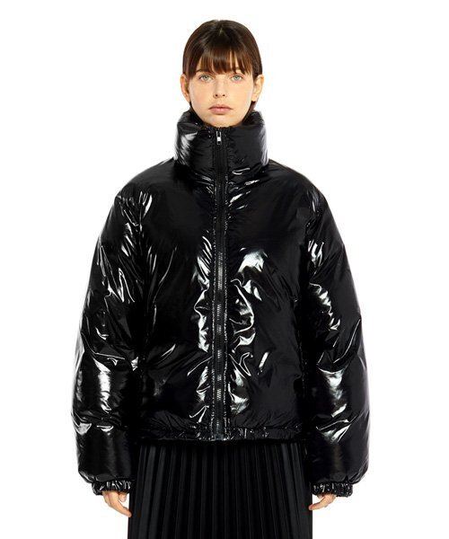 70119 THINSULATE GLOSSY PADDING_BLACK