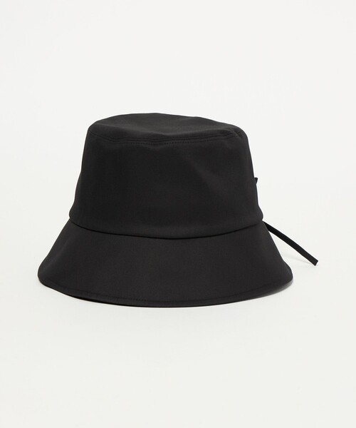 UNITED ARROWS（ユナイテッドアローズ）の「バックリボン バケットハット UV（ハット・レディース・ベージュ/ブラック・FREE）」の9枚目の写真