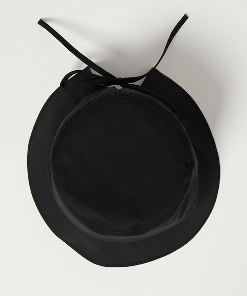 UNITED ARROWS（ユナイテッドアローズ）の「バックリボン バケットハット UV（ハット・レディース・ベージュ/ブラック・FREE）」の13枚目の写真