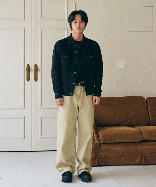 DENMADE（デンメイド）の「DEN06391 Beige Fade Out Pants [curved extra wide fit]（その他パンツ・メンズ・その他・S/M/L/XL）」の10枚目の写真