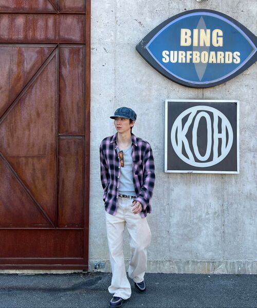 DENMADE（デンメイド）の「DEN06391 Beige Fade Out Pants [curved extra wide fit]（その他パンツ・メンズ・その他・S/M/L/XL）」の13枚目の写真