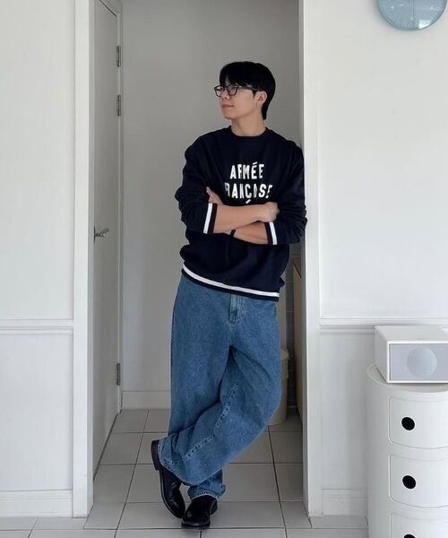 KANEITEI（カネイテイ）の「ARMEE FRANCAISE CREWNECK (GREEN)（スウェット・レディース・グリーン・SMALL/MEDIUM/X-LARGE）」の10枚目の写真