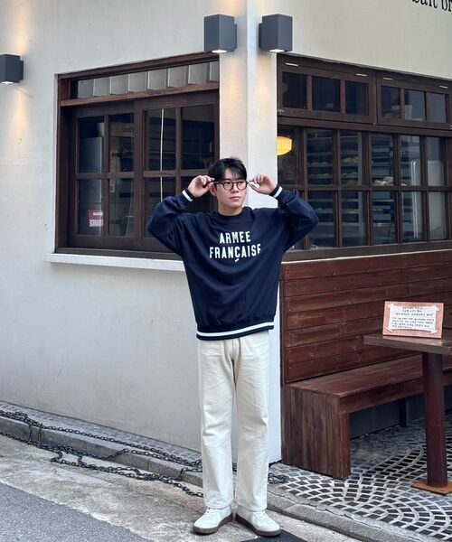 KANEITEI（カネイテイ）の「ARMEE FRANCAISE CREWNECK (GREEN)（スウェット・レディース・グリーン・SMALL/MEDIUM/X-LARGE）」の2枚目の写真