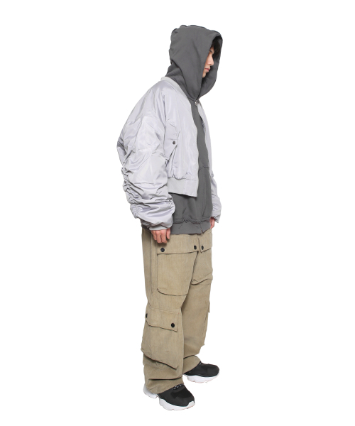 ROCKPSYCHO(ロックサイコ)の「コーデュロイビッグカーゴパンツ(その他パンツ・メンズ・ベージュ・MEDIUM/LARGE)」の2枚目の写真