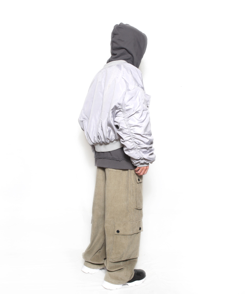 ROCKPSYCHO(ロックサイコ)の「コーデュロイビッグカーゴパンツ(その他パンツ・メンズ・ベージュ・MEDIUM/LARGE)」の3枚目の写真