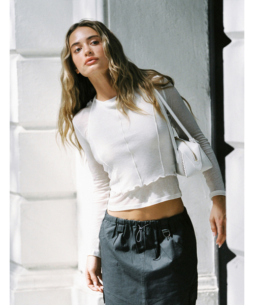 SURFEA(サーフィー)の「SOFT HALTER TOP_IVORY(Tシャツ/カットソー・レディース・その他・F)」の3枚目の写真
