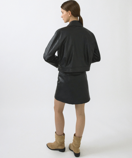 OCTETTE（オテット）の「LEATHER WORK JK_BLACK（ライダースジャケット・レディース・その他・FREE）」の8枚目の写真
