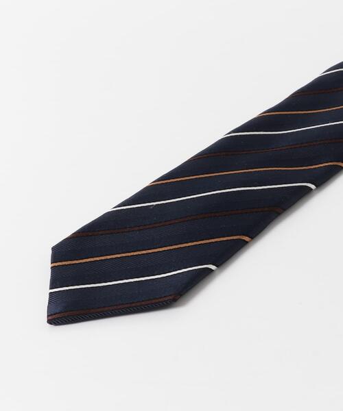 URBAN RESEARCH DOORS（アーバンリサーチドアーズ）の「LIFE STYLE TAILOR　26SS国内タイST2（ネクタイ・メンズ・ブラウン系その他/ブルー系その他・-）」の4枚目の写真