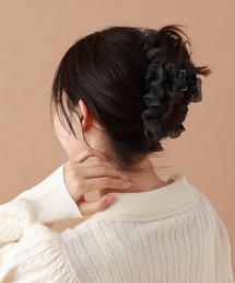 tiny tiny | シアーフリルヘアバンスクリップ[tiny tiny(ティニーティニー)](バレッタ/ヘアクリップ)
