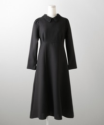 HUIT bouquet（ユイット）の「オケージョン対応 レース襟付き ワンピース HUIT（ワンピース）」