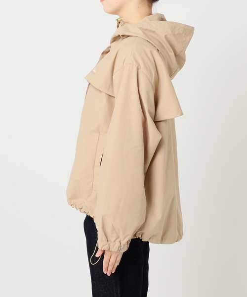 KELTY（ケルティ）の「《追加3》KELTY/ケルティ SLOBE別注 ザパタジャケット（マウンテンパーカー・レディース・ベージュ系その他/ブラック・FREE）」の4枚目の写真