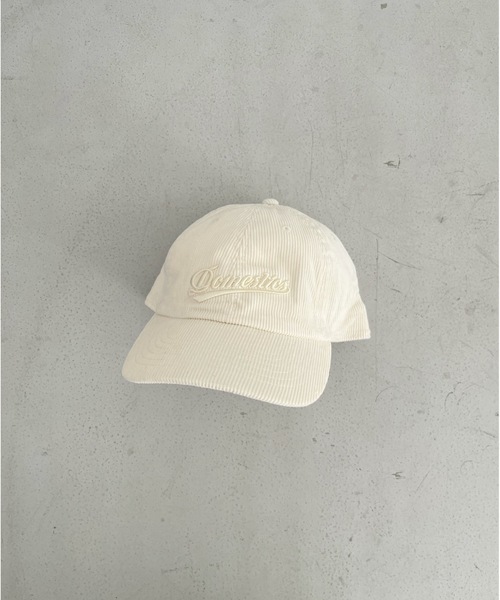 KAIKO（カイコー）の「KAIKO Domestic cap corduroy（キャップ・メンズ・オフホワイト・ONESIZE）」の3枚目の写真