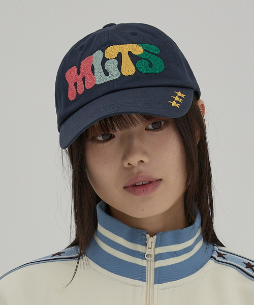 WaiKei(ワイケイ)の「マルチカラー MLTS ボールキャップ ネイビー(キャップ・レディース・その他・FREE)」の4枚目の写真