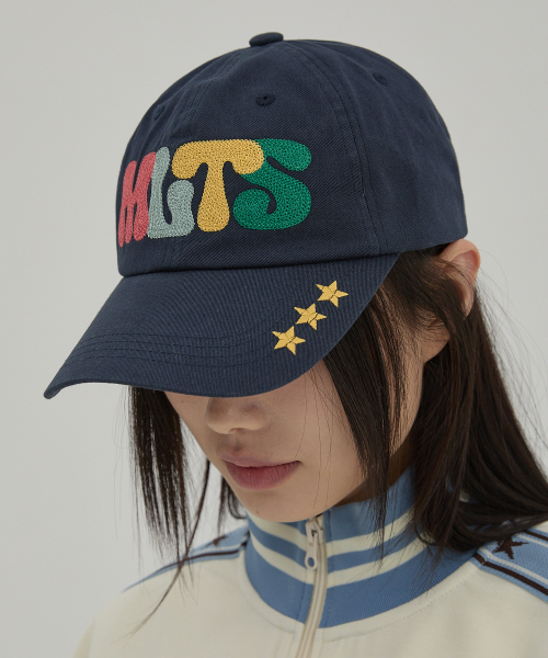 WaiKei(ワイケイ)の「マルチカラー MLTS ボールキャップ ネイビー(キャップ・レディース・その他・FREE)」の5枚目の写真