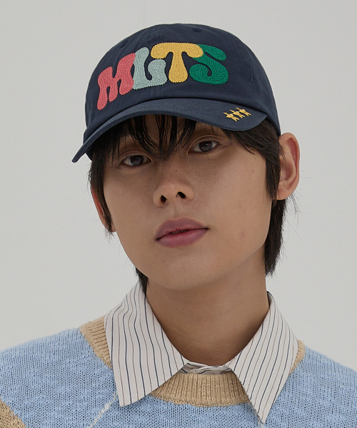 WaiKei(ワイケイ)の「マルチカラー MLTS ボールキャップ ネイビー(キャップ・レディース・その他・FREE)」の6枚目の写真
