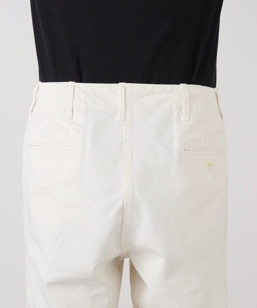 JOURNAL STANDARD LUXE（ジャーナルスタンダード　ラックス）の「《追加》ツイルスタンダードチノ（チノパンツ・レディース・ホワイト/ベージュ・SMALL/MEDIUM/LARGE）」の12枚目の写真