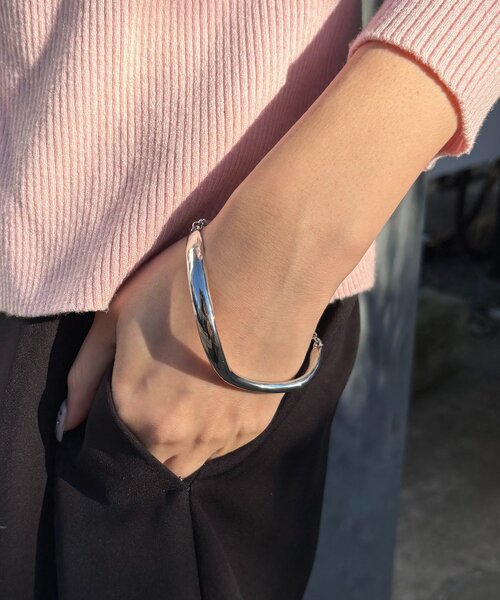 GOLDY(ゴールディ)の「〈GOLDY/ゴールディ〉スライドボールカービーブレス(ブレスレット・レディース・ゴールド/シルバー・FREE)」の2枚目の写真