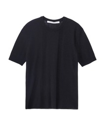 JOHN LAWRENCE SULLIVAN | JOHN LAWRENCE SULLIVAN WOOL CASHMERE RIB KNIT TEE (4A004-0226-29)(Tシャツ/カットソー)