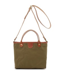 IL BISONTE / CANVAS x LEATHER / SHOULDER BAG