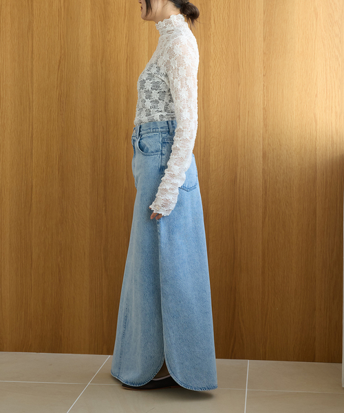 IENA LA BOUCLE(イエナラブークル)の「IENA LA BOUCLE メッシュフラワーカットソー(Tシャツ/カットソー・レディース・ホワイト・FREE)」の13枚目の写真