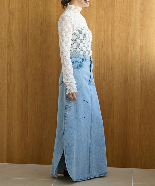 IENA LA BOUCLE(イエナラブークル)の「IENA LA BOUCLE メッシュフラワーカットソー(Tシャツ/カットソー・レディース・ホワイト・FREE)」の15枚目の写真