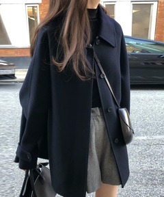 セール】【CORTANA/コルタナ】ポンチョ コート NVY（ポンチョ