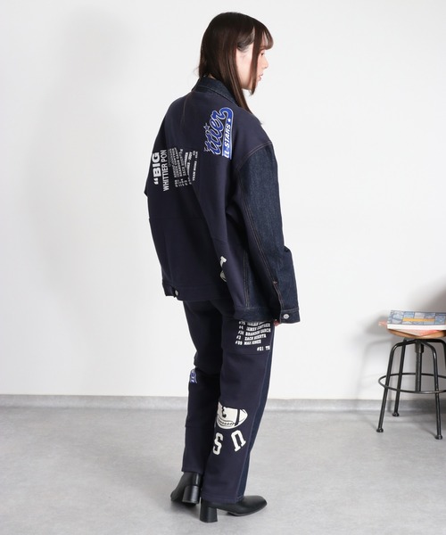 cepo(セポ)の「〈セットアップ対応〉REMAKEデニム×スウェットパンツ(デニムパンツ・レディース・ワンウォッシュ/ブルー系2・S/M/L)」の21枚目の写真