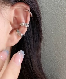 almo（アルモ）の「【456808】カジュアルイヤーカフ3点セット(RO)（イヤーカフ）」